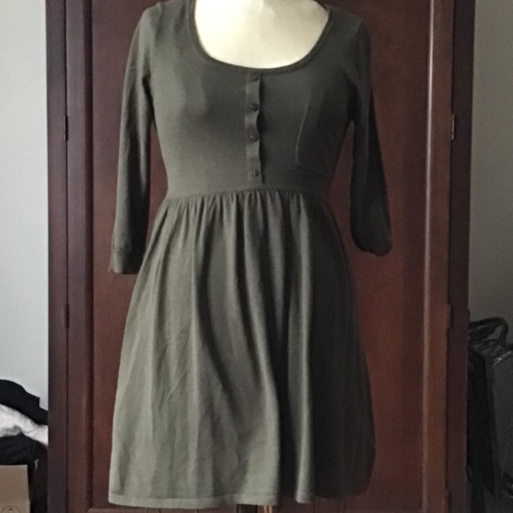 2 VINTAGE BABYDOLL SWEATER DRESSES - Picture 6 of 7